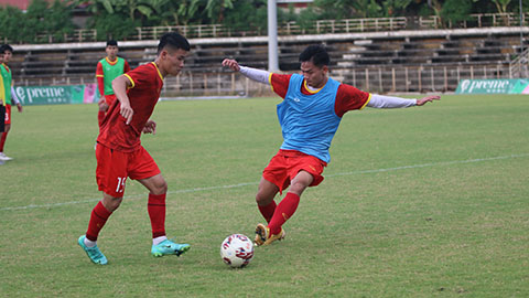 U23 Việt Nam: Bảy cầu thủ tập riêng
